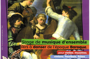 Stage de musique d'ensemble - airs à danser de l'époque baroque_Lavaudieu