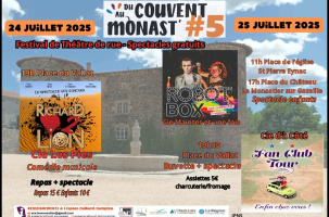 Festival du théâtre de rue : du Couvent au Monast'_Le Monastier-sur-Gazeille