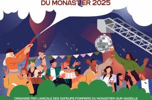 Bal des pompiers et feu d'artifice_Le Monastier-sur-Gazeille