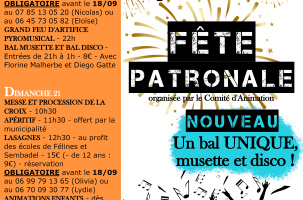 Fête patronale_Félines_2025