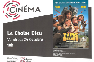 EVE-Séance de cinéma -Y'a pas de réseau_La Chaise-Dieu-Affiche