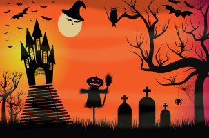 Chasse aux trésors spéciale Halloween au château d'Artias_Retournac