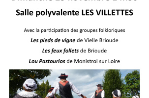 Danses folkloriques d'Auvergne_Les Villettes