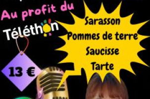 Téléthon repas karaoké dansant_Beauzac
