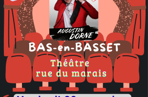 Téléthon : Spectacle d'humour  avec Augustin DORNE_Bas-en-Basset