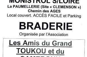 Braderie des Amis du Grand Toukou et du Cameroun_Monistrol-sur-Loire
