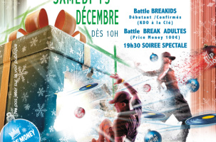 Battle Break Merry Christmas : Spectacle + Battle_Le Puy-en-Velay