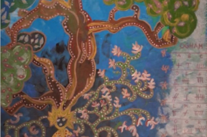 Exposition "Sur le sentier de tes songes" de Laura Carmouze_Allègre