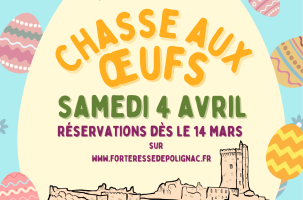 Chasse aux oeufs - Forteresse de Polignac