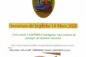 Ouverture de la pêche et dégustation de tripes_Yssingeaux