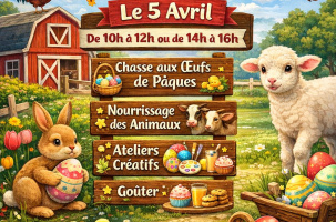 Activités de Pâques à la ferme pédagogique_Yssingeaux