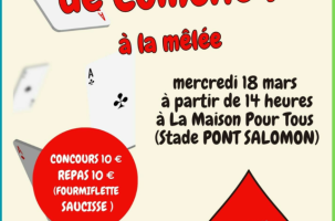 Concours de coinche des Aînés Pontois_Pont-Salomon