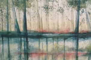 Aquarelles et pastels secs_Le Chambon-sur-Lignon