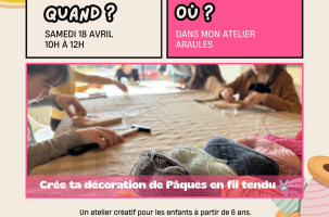 Atelier String Art - Spécial Enfants !_Araules