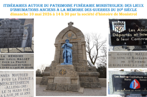 Printemps des cimetières : patrimoine funéraire et mémoire des guerres à Monistrol/Loire_Monistrol-sur-Loire