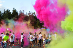 FIRE COLOR RUN !_Saugues