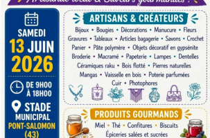 Marché des Papilles et des Artisans d'Art_Pont-Salomon