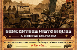 Rencontres historiques et bourse militaria_Saint-Laurent-Chabreuges