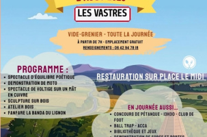 Fête du village, dont vide grenier & soupe aux choux_Les Vastres