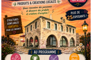 Marché animé nocturne_Saint-Didier-en-Velay