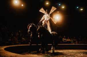 EVE_Spectacle équestre : Don Quichotte, « folie équestre »_Sanssac-l'Église