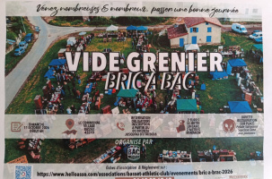 Vide Grenier -"BRIC A BAC"_Bas-en-Basset