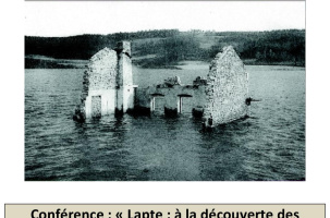 Conférence "Lapte : à la découverte des villages engloutis dans le barrage de Lavalette"_Aurec-sur-Loire