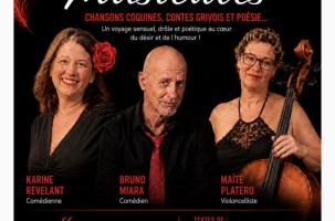 Lecture théâtralisée et musicale : « Grivoiseries musicales »_Saint-Vidal