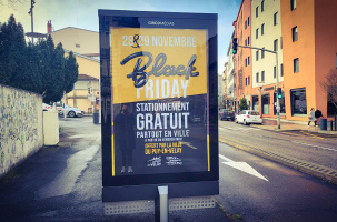 Parking gratuit pour le Black Friday