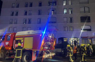 C'est au 3eme étage que l'incendie s'est déclaré. 