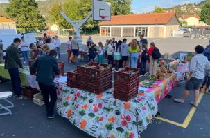 L’AMAP du collège Anne Franck à Brives-Charensac ce mardi 3 octobre