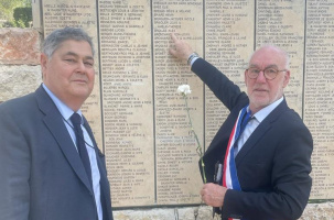 Michel Chapuis s'est rendu à Jérusalem pour rappeler l'horreur et les héros du passé.