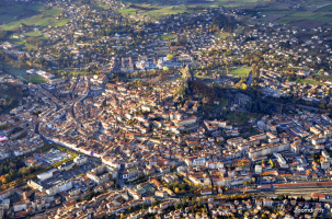 Le Puy-en-Velay, ville-préfecture du département de la Haute-Loire