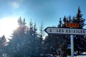 Les Estables sont prêt à accueillir les visiteurs et la neige en cette fin de semaine. 