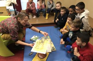 Succès pour Anne Letuffe à la bibliothèque du Puy-en-Velay. 