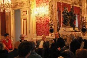 Le journaliste de France Musique, Alex Dutilh (Open Jazz), animait cette rencontre