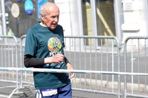 Charly Bancarel pendant les 15 km du Puy de 2022