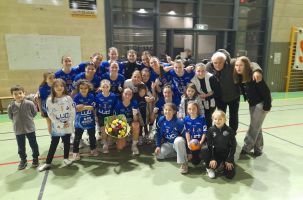 Les Saint-Germinoises se sont imposées face à Voiron, dernier du championnat ce samedi