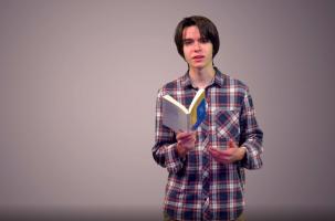 Gaspard Bardel fait partie des cinq lycéens finalistes de "Si on lisait à voix haute"