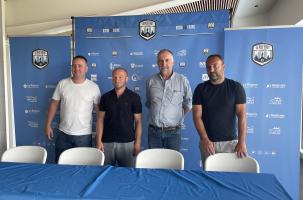 Olivier Miannay, Florent Valmont, Cristophe Gauthier et Roland Vieira