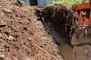 Des travaux de sécurisation de la ressource en eau potable effectués à Queyrières.