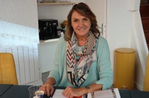 La Députée de la 1ere circonscription de la Haute-Loire, Isabelle Valentin.