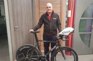 Jean-Pierre Jouve, sociétaire du Vélo club du Velay
