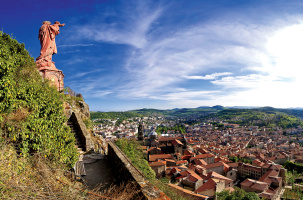 La ville du Puy-en-Velay