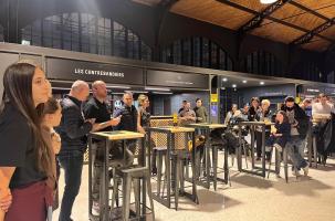 Discours d'inauguration des Halles Ponotes jeudi 23 février en présence du Maire du Puy