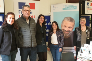 Représentants de La Poste France Services du territoire