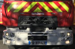 Les pompiers sont intervenus pour un incendie d'habitation à Lamothe. 