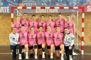 L'effectif Saint-Germinois avant d'affronter Nîmes/Bouillargues ce samedi 10 février.