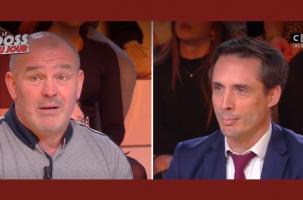 Olivier Thomas face à Jean-Baptiste Djebbari sur TPMP le 17/03/2022.