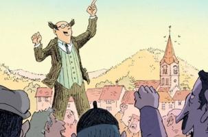 "Philibert", une BD sur Philibert Besson, ancien député trublion de Haute-Loire.